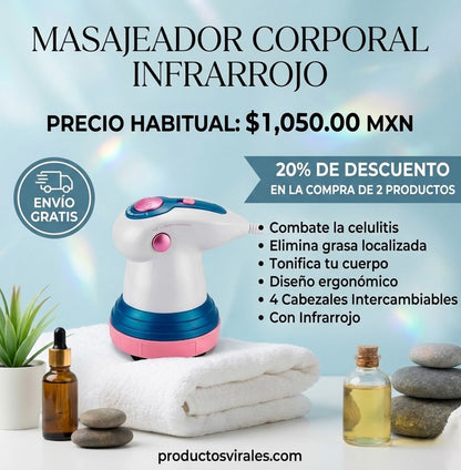 Masajeador corporal infrarrojo