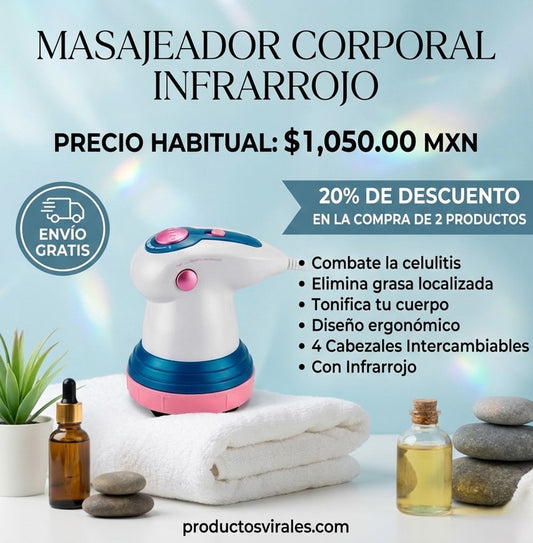 Masajeador corporal infrarrojo