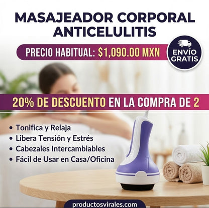 Masajeador corporal anticelulitis