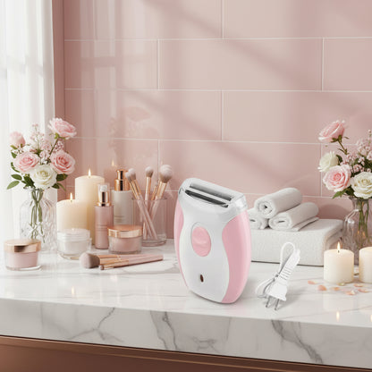 Depiladora y rasuradora ergonómica recargable